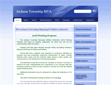 Tablet Screenshot of jacksonmua.com